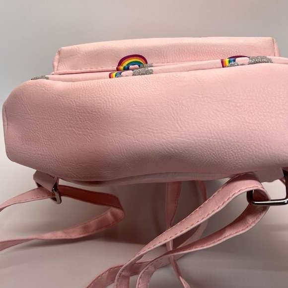 Miss Gwen's OMG Accessories Rainbow Backpack  Pink - Picture 8 of 12